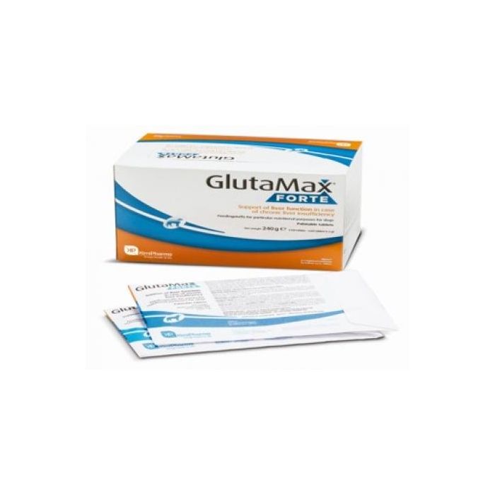 Kimipharma Glutamax Forte 120 Comprimidos - Complemento Nutricional para Insuficiencia Hepática en Perros Kimipharma Glutamax Forte 120 Comprimidos - Complemento Nutricional para Insuficiencia Hepática en Perros