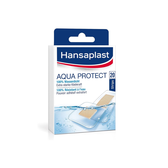 Hansaplast Waterproof Plasters Aqua Protect 20 Setrips