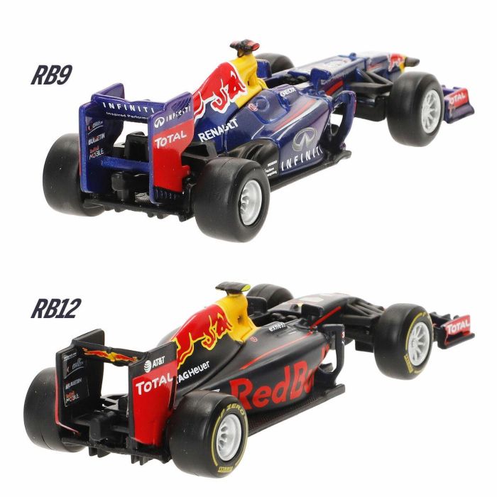 Coche de carreras Red Bull BURAGO (4 Unidades) 4 Coche de carreras Red Bull BURAGO (4 Unidades) 4
