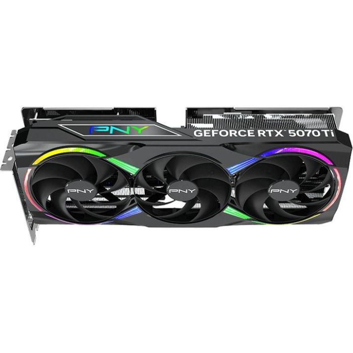 PNY GeForce RTX 5070 Ti 16GB GDDR7 ARGB OC Triple Fan Plus 4 PNY GeForce RTX 5070 Ti 16GB GDDR7 ARGB OC Triple Fan Plus 4