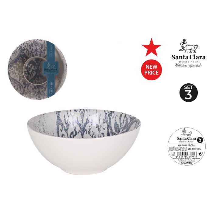 Set de 3 boles Horus Monaco 16 cm - Inde (4 Cajas) Set de 3 boles Horus Monaco 16 cm - Inde (4 Cajas)
