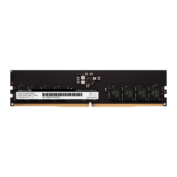 Team Group ELITE TED532G4800C4001 módulo de memoria 32 GB 1 x 32 GB DDR5 4800 MHz 1 Team Group ELITE TED532G4800C4001 módulo de memoria 32 GB 1 x 32 GB DDR5 4800 MHz 1