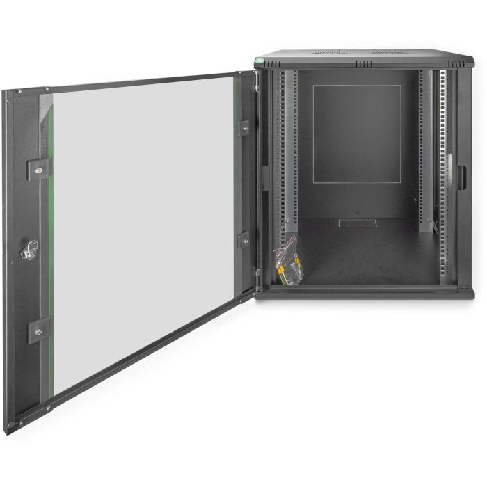DIGITUS Wandgehäuse Dynamic 16HE 785x600x600mm schwarz 4 DIGITUS Wandgehäuse Dynamic 16HE 785x600x600mm schwarz 4