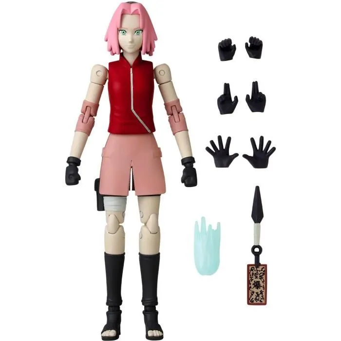 Bandai Naruto Shippuden Figura de Acción Haruno Sakura 17cm 1