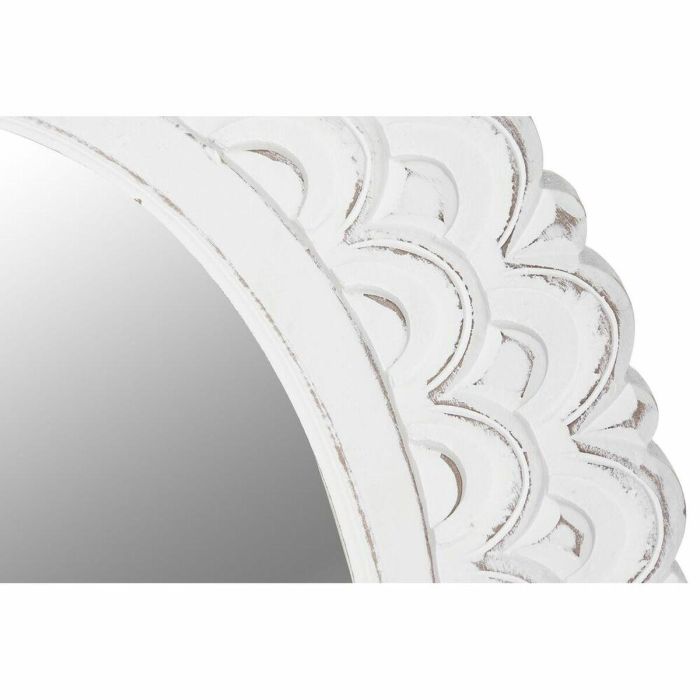 Espejo Indio DKD Home Decor Blanco 2.5 x 86 x 58 cm 2