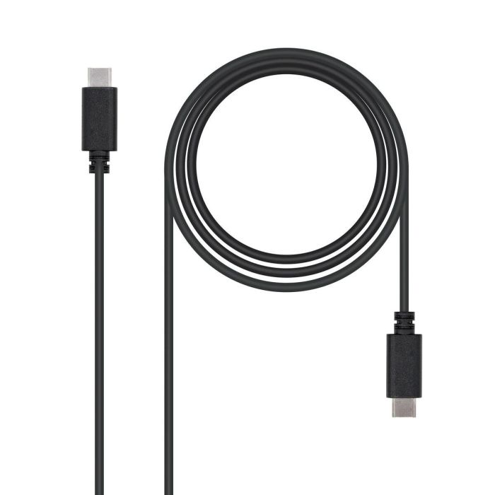 Cable USB NANOCABLE 10.01.2301 Negro 1 m 2 Cable USB NANOCABLE 10.01.2301 Negro 1 m 2