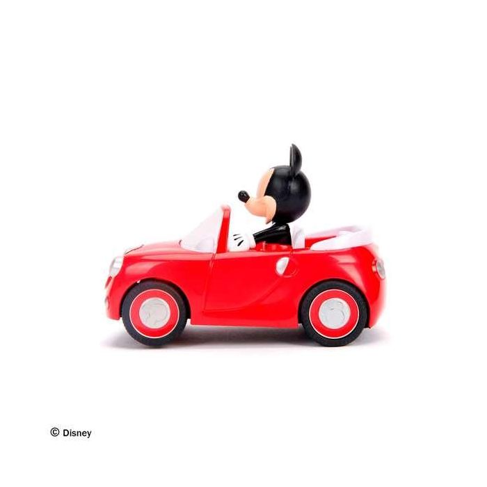 Coche Radio Control Mickey Roadster 27 Mhz ¡Gira Sobre Si Mismo! (Figura No Extraible) 19 Cm 12