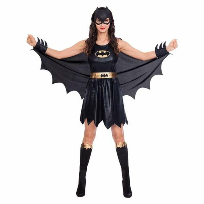 Warner Bros. Disfraz Batgirl para Adulto Talla XL (42/44) Negro Warner Bros. Disfraz Batgirl para Adulto Talla XL (42/44) Negro