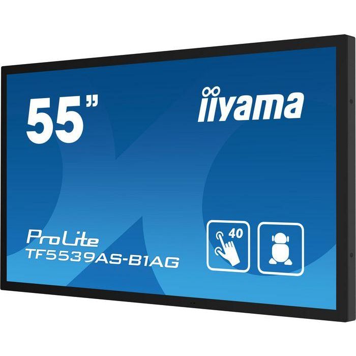 iiyama TF5539AS-B1AG Pantalla Táctil Digital Signage 54.6" 139cm 4K UHD LED M-Touch 2xHDMI+DP 6