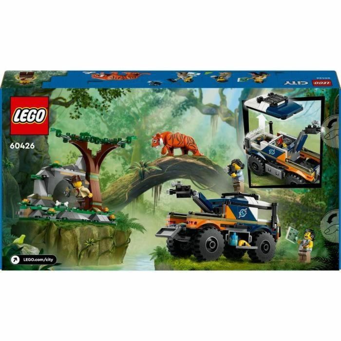 LEGO City 60426 Camión Todoterreno Explorador de la Selva, Juguete para niños, Edad 6 1