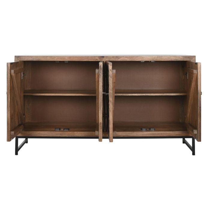 Buffet Indio DKD Home Decor Natural Plateado 38 x 80 x 150 cm 7