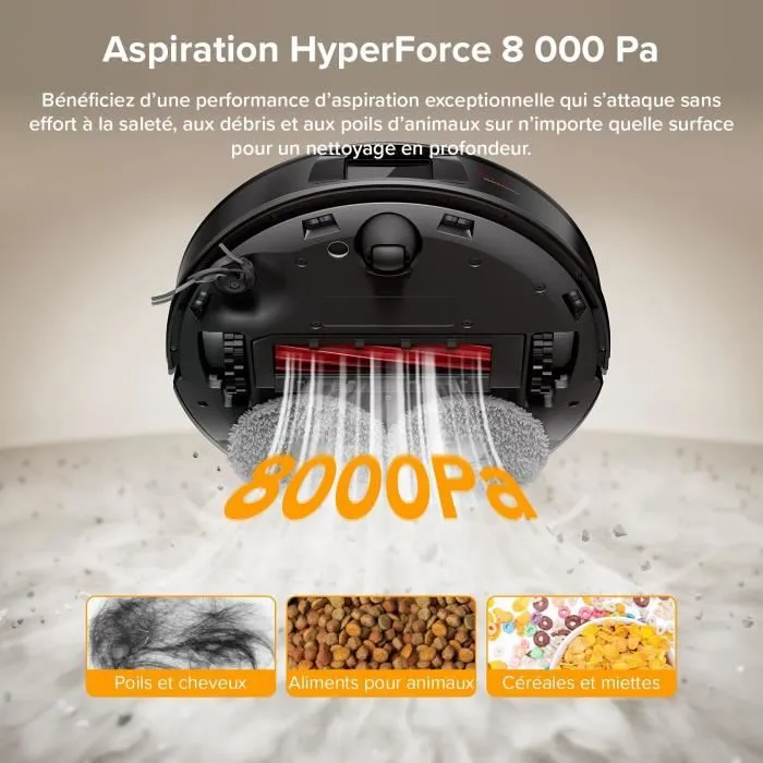 Roborock QR 598 Robot Aspirador 8000 Pa Estación Multifuncional Antienredos 1