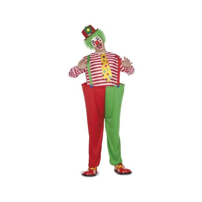 My Other Me Disfraz Payaso Aro Adulto Camiseta, Corbata y Pantalones con Tirantes Talla M My Other Me Disfraz Payaso Aro Adulto Camiseta, Corbata y Pantalones con Tirantes Talla M