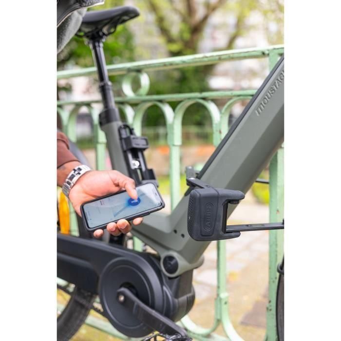 ABUS Candado plegable BORDO ONE 6000A/120 con Soporte SH + RC Negro 1 ABUS Candado plegable BORDO ONE 6000A/120 con Soporte SH + RC Negro 1