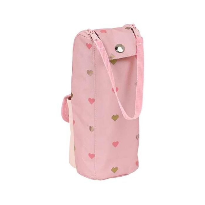 Estuche Escolar Glow Lab Hearts Rosa (6 x 21 x 6 cm) 1 Estuche Escolar Glow Lab Hearts Rosa (6 x 21 x 6 cm) 1