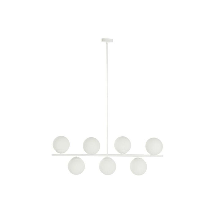 Lampara Techo Glam DKD Home Decor Blanco 21 x 22 x 98 cm Lampara Techo Glam DKD Home Decor Blanco 21 x 22 x 98 cm