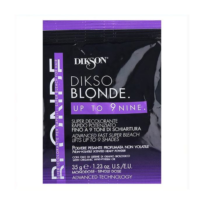 Dikson Dikso Blonde Decoloración 9 Niveles En Sobre 1ux35g