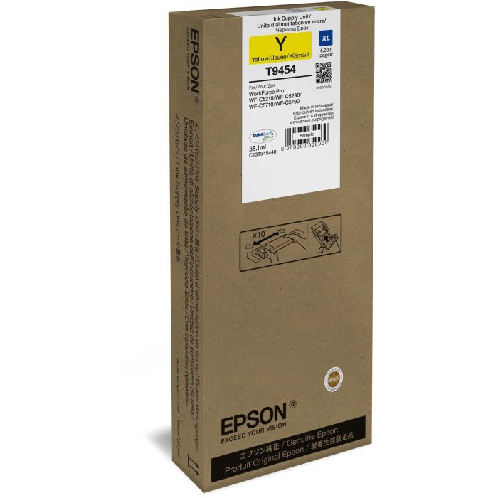 Epson T945 Cartucho Ink-Jet Workforce Pro WF-C5210DW / C5290DW / C5710DWF / C5790DWF Amarillo 5000 páginas 1