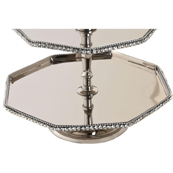Centro de Mesa DKD Home Decor Plateado 23 x 23 x 22 cm 1 Centro de Mesa DKD Home Decor Plateado 23 x 23 x 22 cm 1