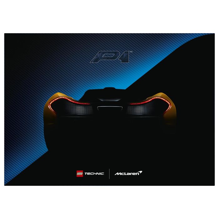 Lego 42172 McLaren P1 - Kit de Modelo de Hiperdeportivo para Adultos Entusiastas de Vehículos 38