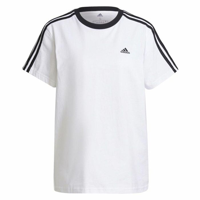 Camiseta de Manga Corta Hombre Adidas Blanco 6