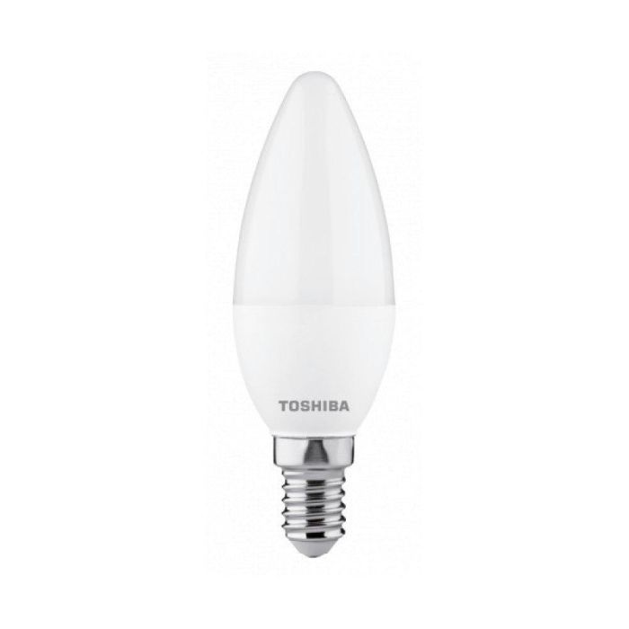 Bombilla LED TOSHIBA E14 C37 5W 470Lm Blanco Cálido Regulable [TO-DELS-CD3400514DE51 Bombilla LED TOSHIBA E14 C37 5W 470Lm Blanco Cálido Regulable [TO-DELS-CD3400514DE51