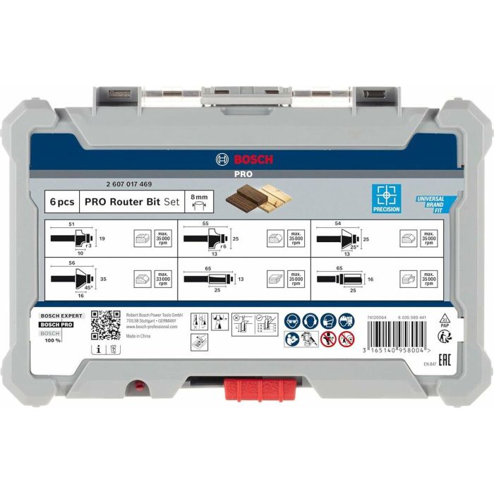 Set de accesorios BOSCH 6 Piezas 6