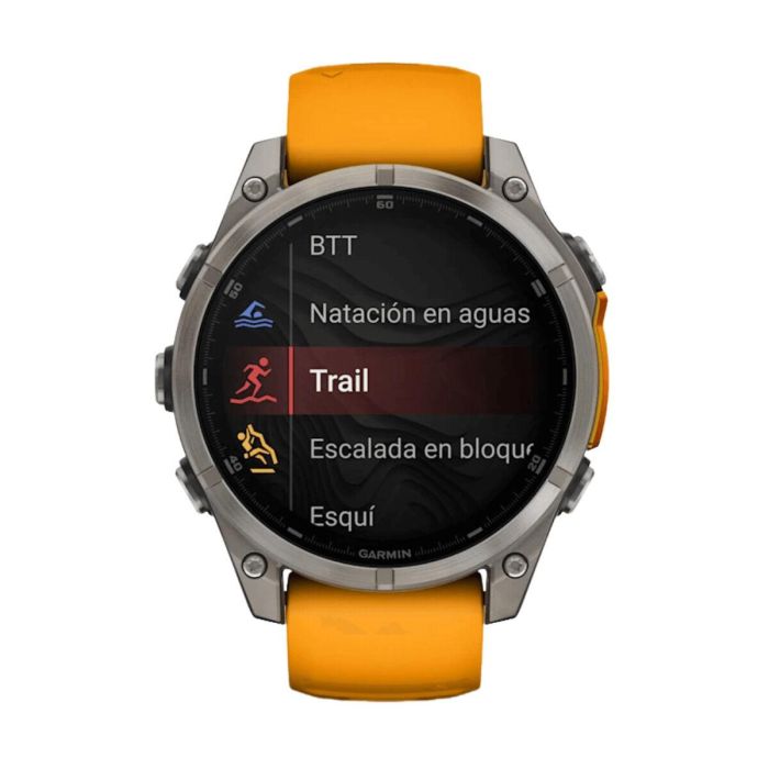 Smartwatch GARMIN Fénix 8 AMOLED Naranja 1,4" Ø 46 mm Ø 47 mm 23 Smartwatch GARMIN Fénix 8 AMOLED Naranja 1,4" Ø 46 mm Ø 47 mm 23