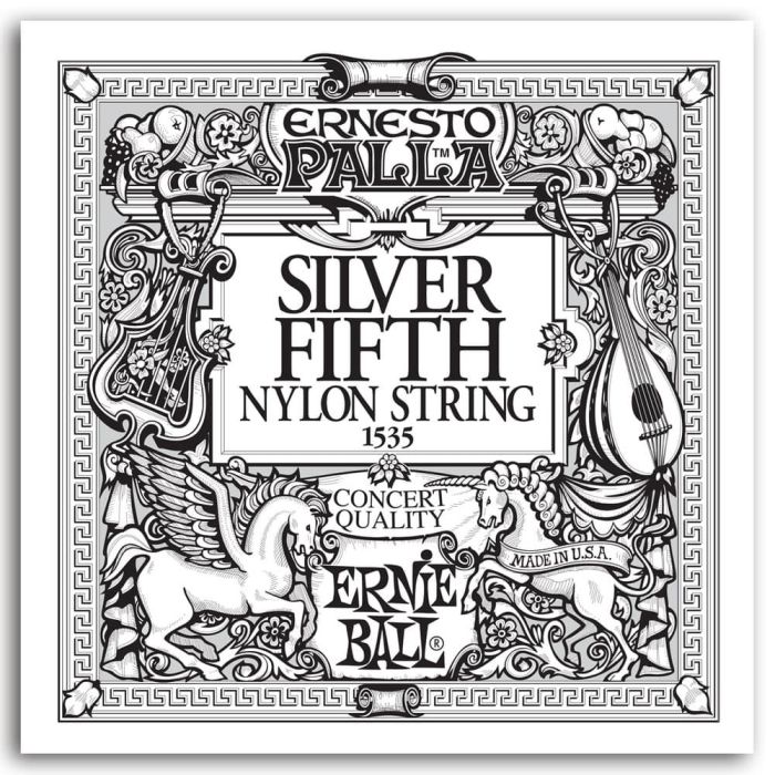 Cuerda Clasica Silver Ernesto Palla 5Th. 1 Cuerda Clasica Silver Ernesto Palla 5Th. 1