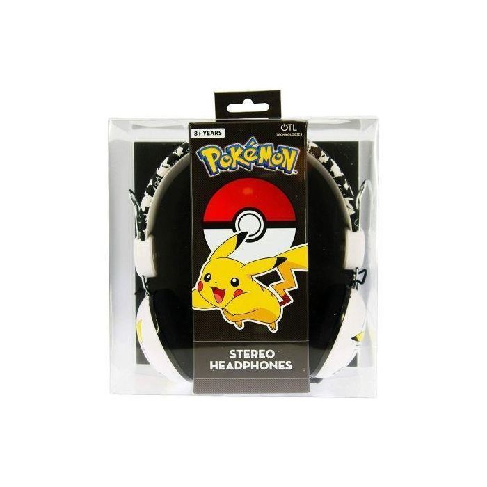 Auriculares Infantiles OTL Pokémon Pikachu Japanese/ Jack 3.5/ Negros y Blancos 2 Auriculares Infantiles OTL Pokémon Pikachu Japanese/ Jack 3.5/ Negros y Blancos 2