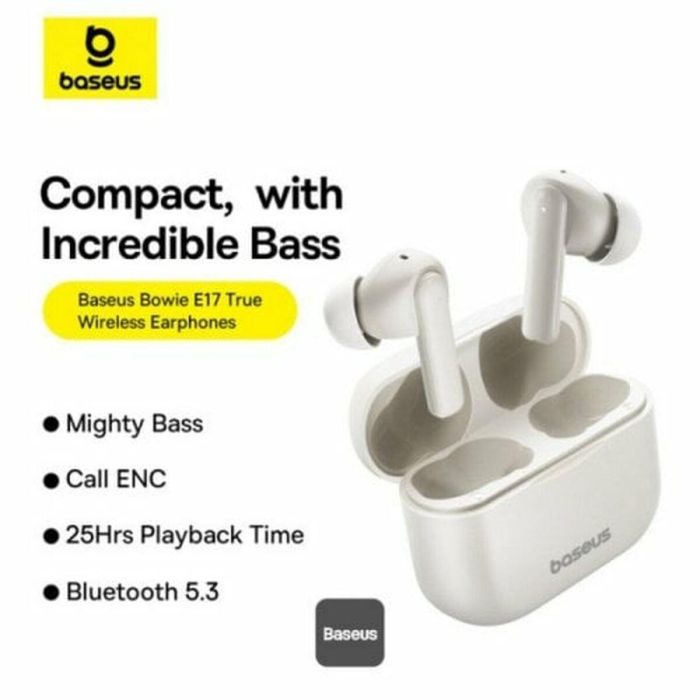 Auriculares Baseus Blanco 6