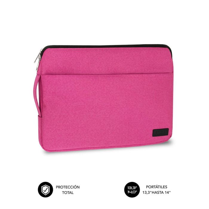 SUBBLIM Maletin Urban Laptop Sleeve 13,3-14" Pink 9