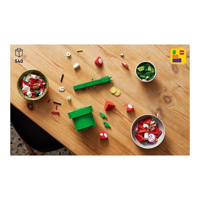 Lego Super Mario 71426 Planta Piraña, Figura Articulada con Tubo y 2 Piezas, Modelo para Adultos, Idea de Regalo 18