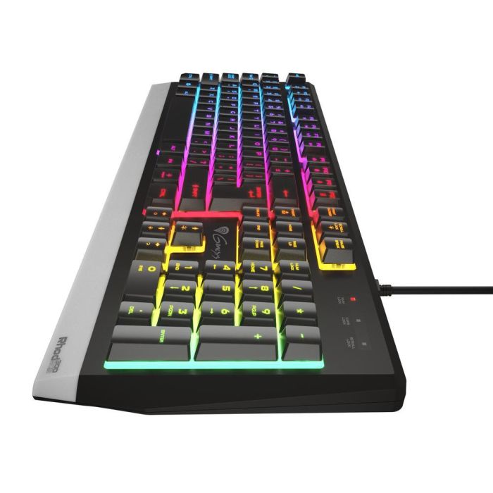 GENESIS RHOD 300 RGB Teclado Gaming Alámbrico USB de Membrana Completo con Teclado Numérico Retroiluminación LED RGB Negro 6