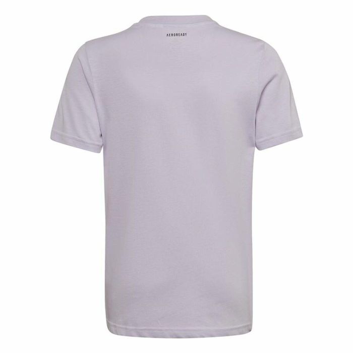 Camiseta de Manga Corta Infantil Adidas Marimekko Graphic Ciruela 4