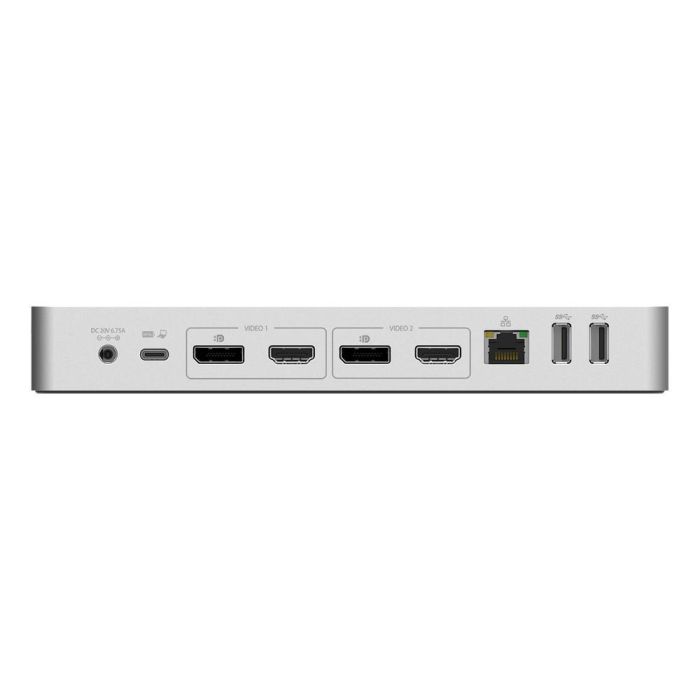 Startechcom Docking Station 10 en 1 con Soporte Doble Monitor 4K, 60W Power Delivery, USB-C, HDMI, DisplayPort, Ethernet 3