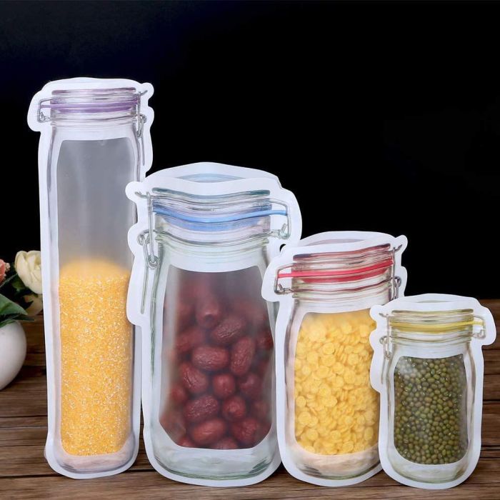 Set de 6 bolsas reutilizables para alimentos Quttin 10.5x (36 Cajas) 11 Set de 6 bolsas reutilizables para alimentos Quttin 10.5x (36 Cajas) 11