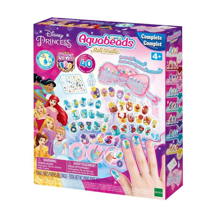 Estudio De Uñas Princess Disney 35006 Aquabeads