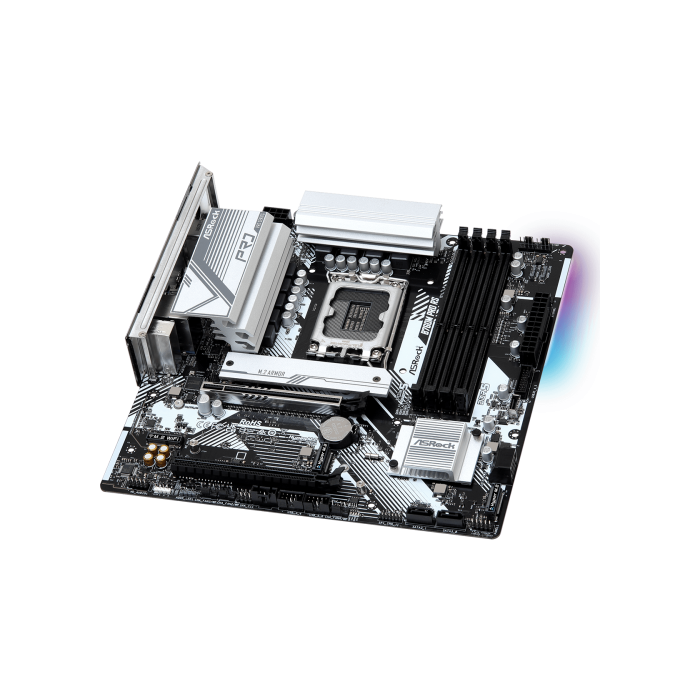 ASRock B760M Pro RS 90-MXBLH0-A0UAYZ Intel B760 LGA 1700 micro ATX DDR5 para PC 2 ASRock B760M Pro RS 90-MXBLH0-A0UAYZ Intel B760 LGA 1700 micro ATX DDR5 para PC 2