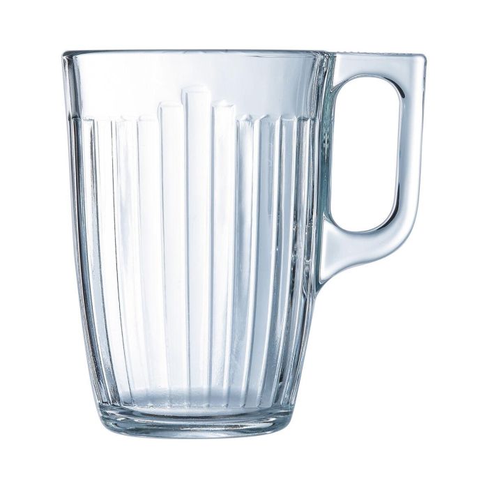Taza Luminarc Nuevo Desayuno Transparente Vidrio (320 ml) (6 Unidades) 2 Taza Luminarc Nuevo Desayuno Transparente Vidrio (320 ml) (6 Unidades) 2