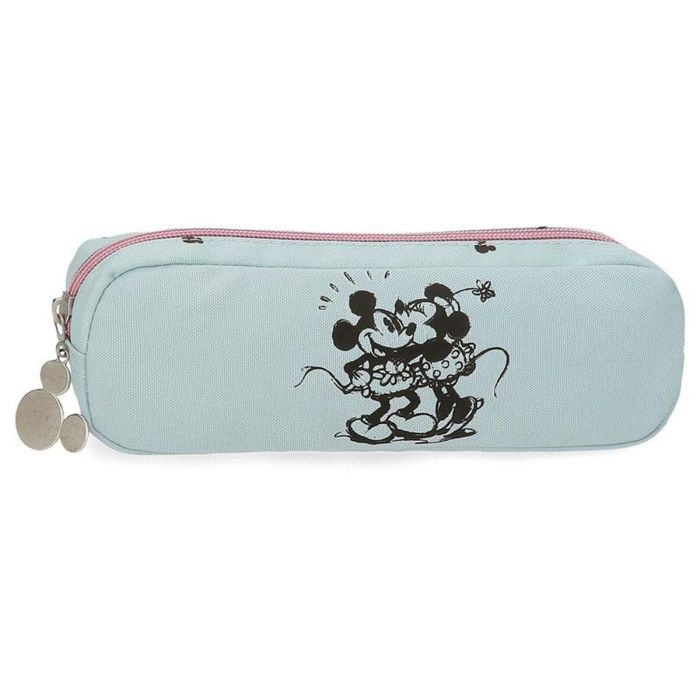 Estuche Escolar Disney Mickey & Minnie Azul 0 Estuche Escolar Disney Mickey & Minnie Azul 0