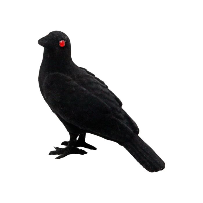 Decoración para Halloween 19 cm Negro Cuervo 0 Decoración para Halloween 19 cm Negro Cuervo 0