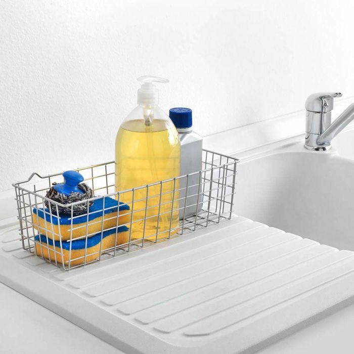 Metaltex Cestillo Multiuso Koala 33 x 9 x 12 cm Recubrimiento Polytherm Metallic Made in Italy