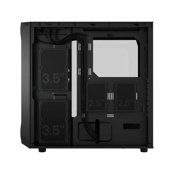 Focus de diseño fractal 2 RGB Black TG Clear PC Case 4