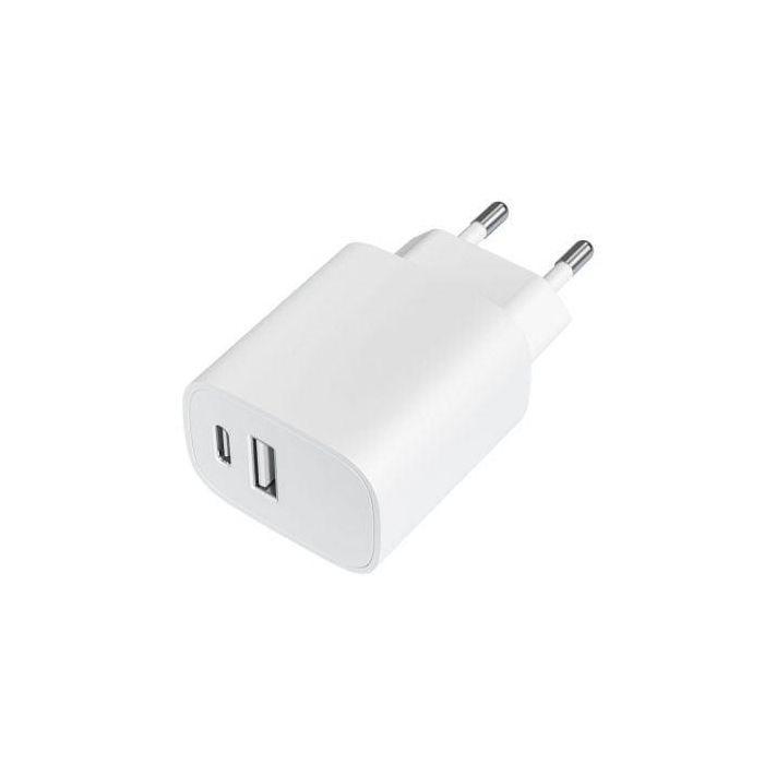 Leotec LECSPH20W2W Cargador de Pared 20W USB-C PD 3.0 y USB-A. Carga Rápida para Smartphone, Tablet, iPhone y Android 0 Leotec LECSPH20W2W Cargador de Pared 20W USB-C PD 3.0 y USB-A. Carga Rápida para Smartphone, Tablet, iPhone y Android 0