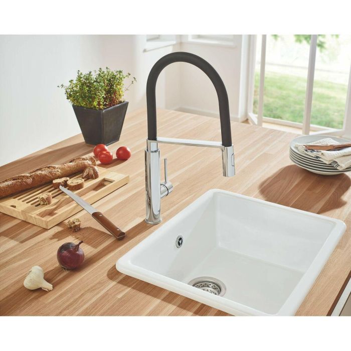 Grohe Mezclador de Fregadero Monomando Concetto, Acabado Cromado StarLight Brillante, con Tecnología SilkMove para Instalación de Un Orificio 4 Grohe Mezclador de Fregadero Monomando Concetto, Acabado Cromado StarLight Brillante, con Tecnología SilkMove para Instalación de Un Orificio 4