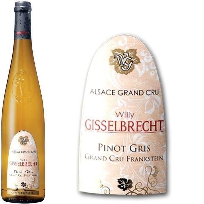 Gisselbrecht 2014 Pinot Gris Grand Cru Franksein - Vino blanco de Alsacia