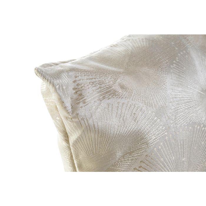 DKD Home Decor Cojín Decorativo Tradicional de Poliéster Beige con Cremallera 30 x 50 cm 1