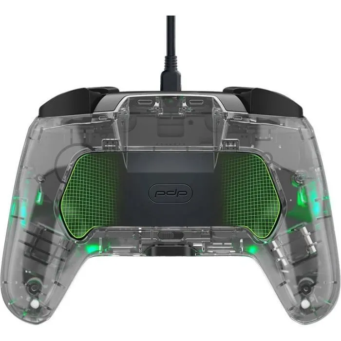 PDP Controlador Prismatic Afterglow con Cable para Nintendo Switch con Iluminación LED y Conector de Audio 3.5mm 2