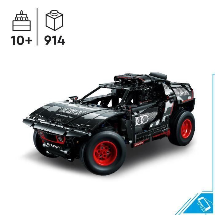 LEGO Technic 42160 Audi RS Q e-tron, Coche de Rally Teledirigido, Modelo Todoterreno Dakar 1 LEGO Technic 42160 Audi RS Q e-tron, Coche de Rally Teledirigido, Modelo Todoterreno Dakar 1